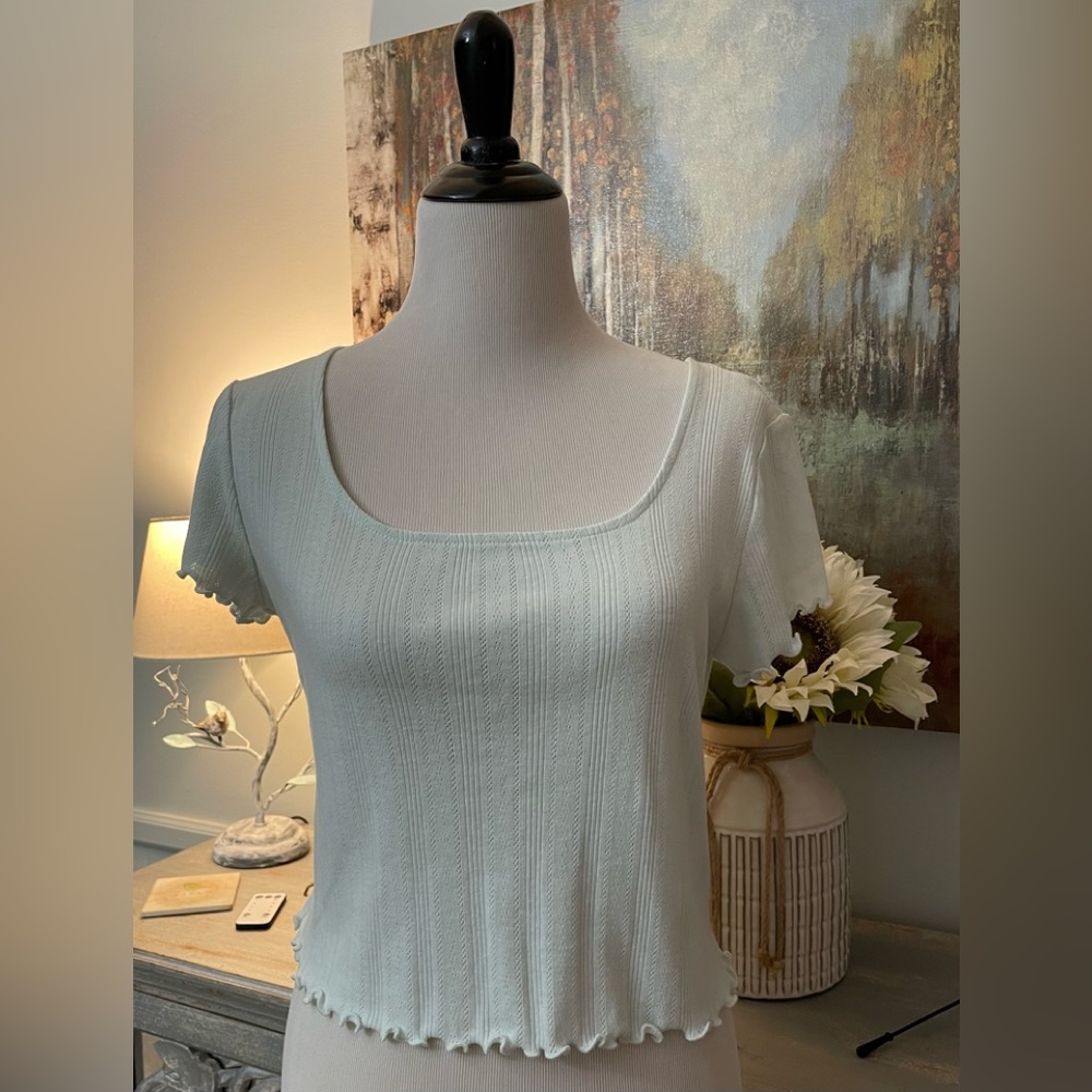 Arizona Jean Short-Sleeve Mid-Length Top